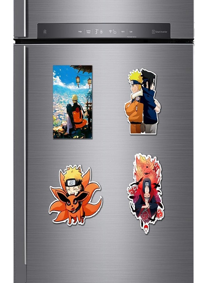 Deep Print Naruto Anime Acrylic Fridge Magnet, Naruto Theme, Home Decor Gift, Birthday, Valentine, Boyfriend, Waterproof, Glass-Like Finish (D1) - Image 2